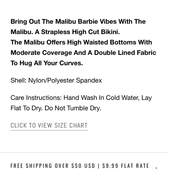 Shady Lady Swim - Bandeau Style 🌟 - Picture 2 of 6